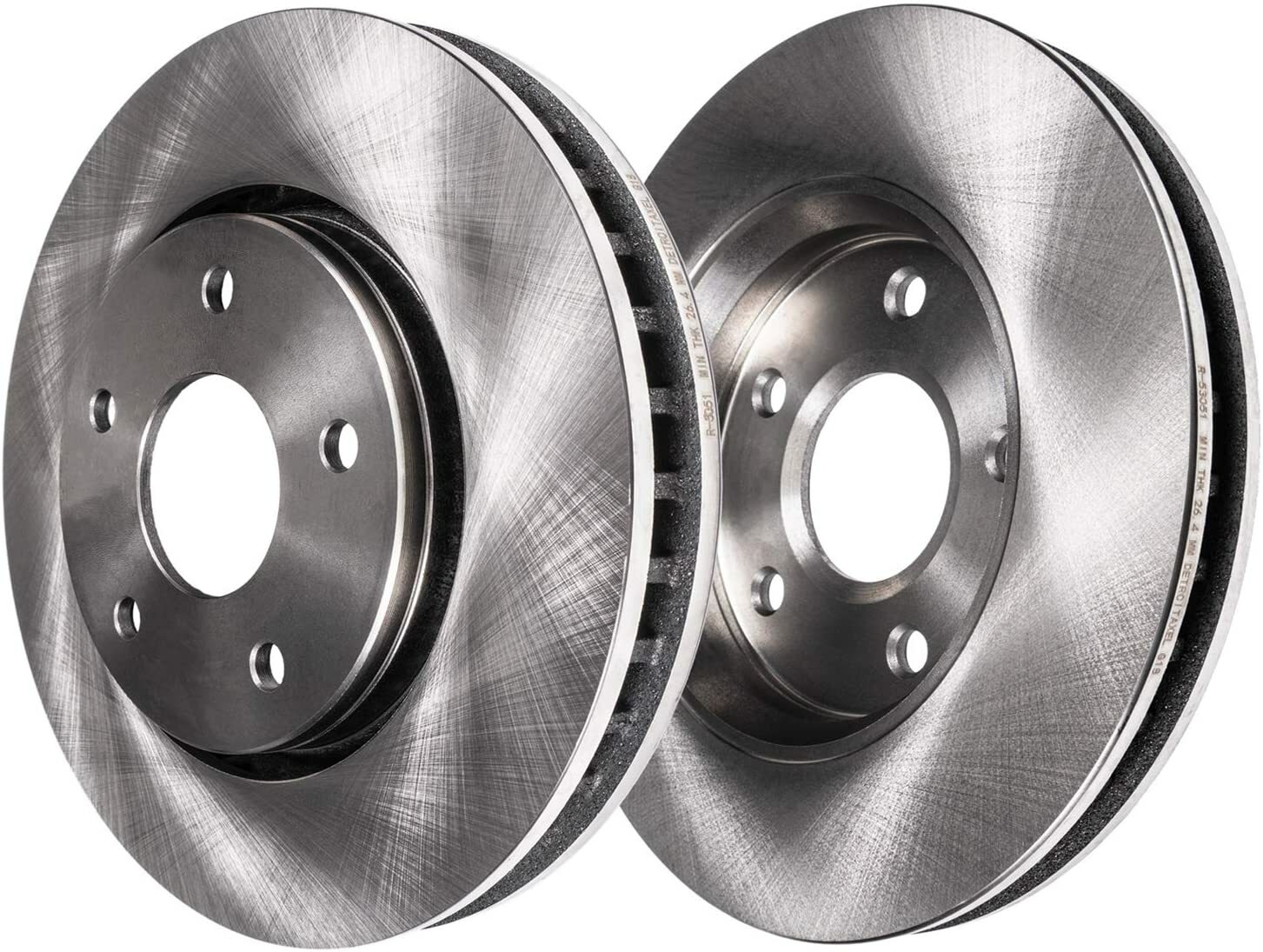 Pair (2) Front Disc Brake Rotors for 2002 2003 Nissan Altima Maxima Infiniti I35