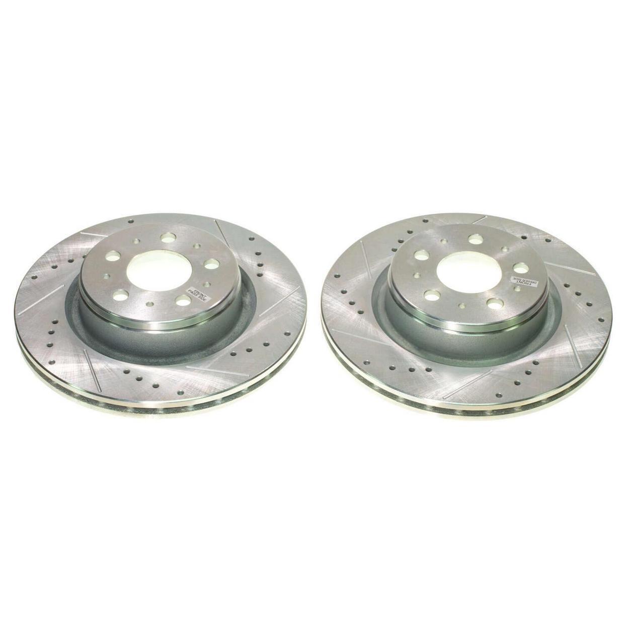 PowerStop Disc Brake Rotor Set – Fits Tesla 3 2021-2017 PowerStop Evolution Perf