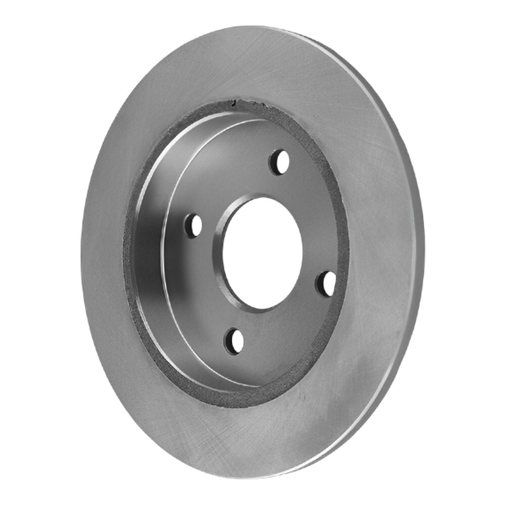 Front Vented & Rear Solid Disc Brake Rotors With Pads For Ford Focus 04-00