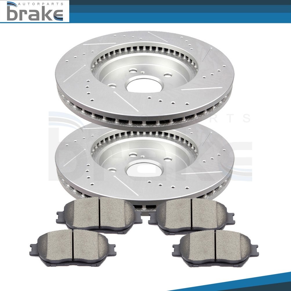 Rear Brake Rotors + Pads 6 Lug 325mm For Oldsmobile Bravada ISUZU ASCENDER GMC
