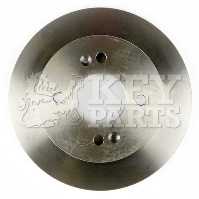 2x Brake Discs Pair Solid fits KIA PICANTO SA 1.1D Rear 05 to 11 D3FA 234mm Set