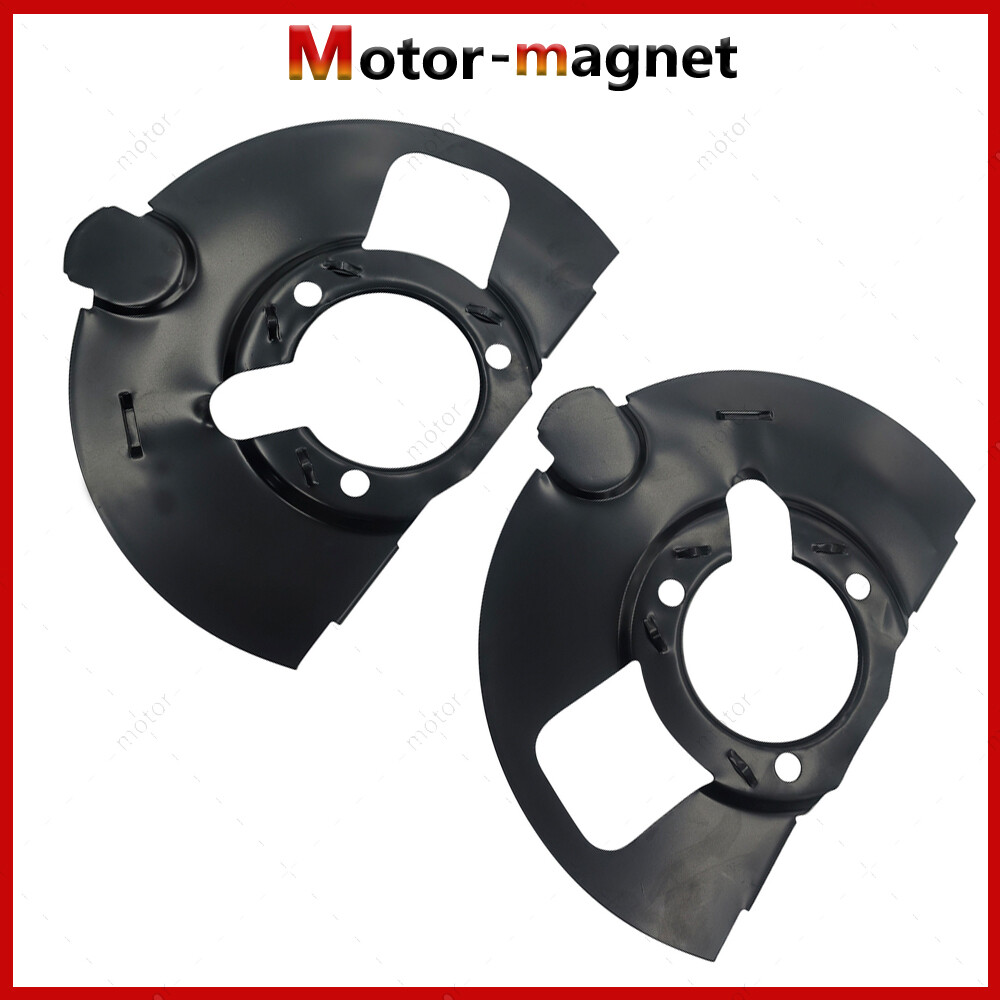 20971875 20971876 New Front LH & RH Side Brake Dust Shields for 14-20 Chevrolet