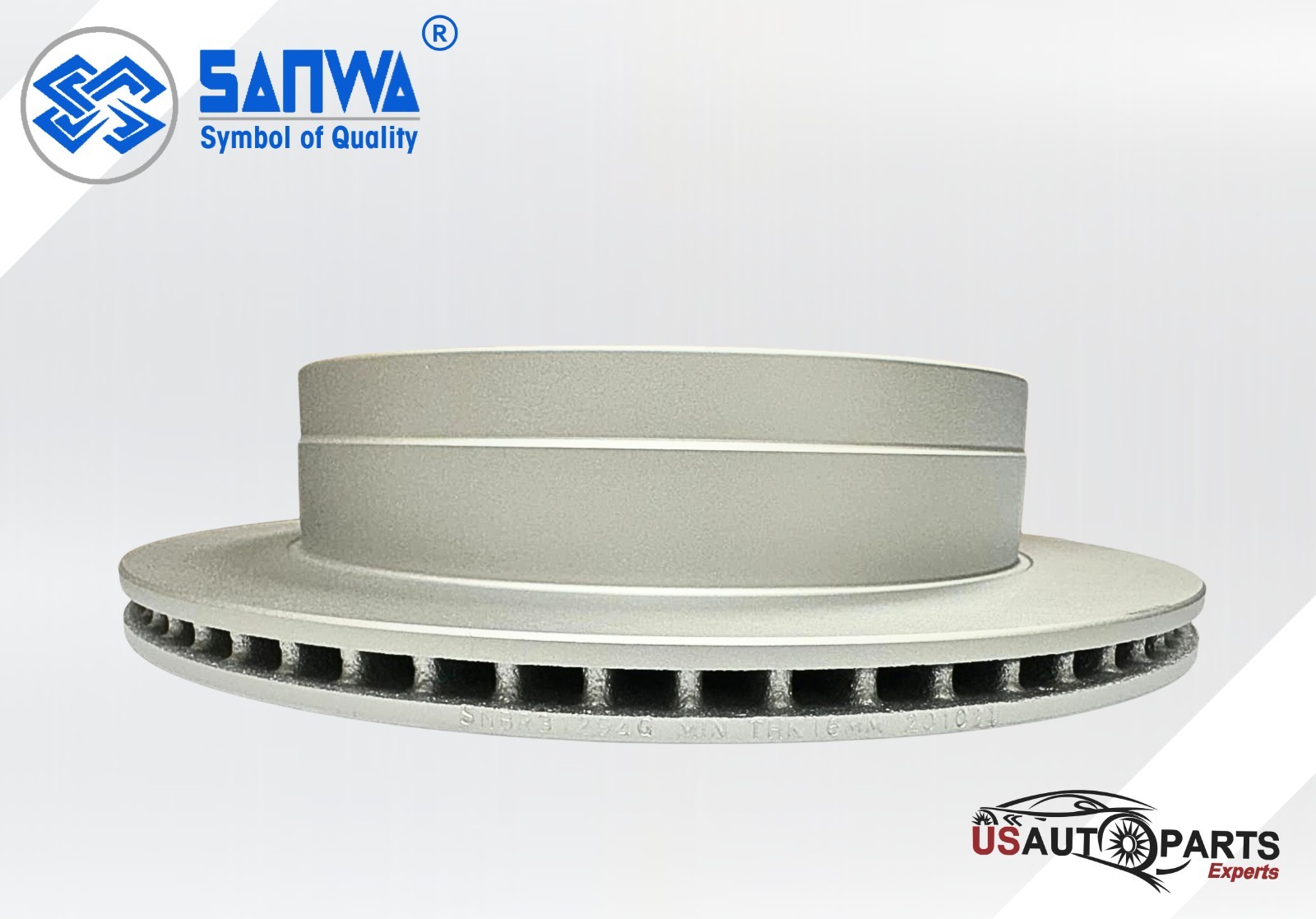 REAR BRAKE ROTOR VENTED & GEOMET COATED 313 mm FOR TOYOTA 4RUNNER 2001-2009 4.7L