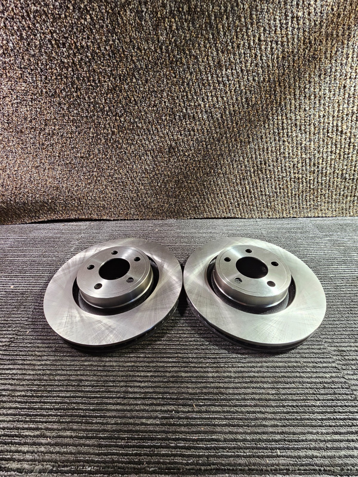 (QTY 2) Detroit Axle R-800158 Front Disc Brake Rotors For 2015-2024 Ford Mustang