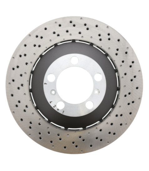 Front & Rear Rotors & Brake Pad Sets with Sensors For 14-19 Porsche SHW & BREMBO