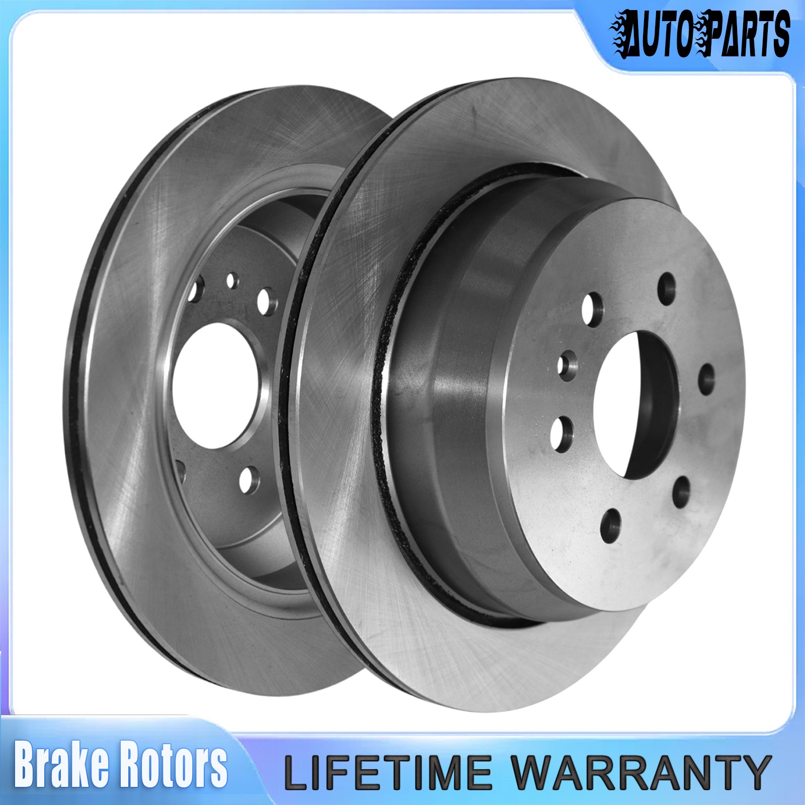 324mm Rear Disc Brake Rotors for Chevrolet Colorado GMC Canyon 2015-2022 Pair