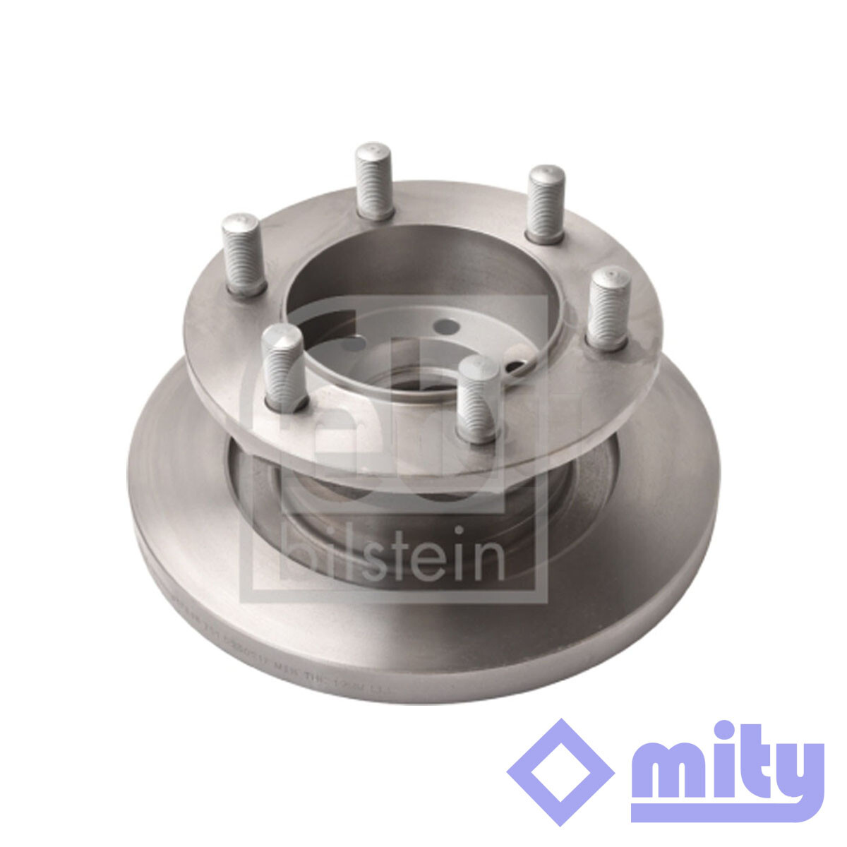 Fits Iveco Daily 1989-2007 2.5 D 2.8 1x Brake Disc Front Mity 99485706