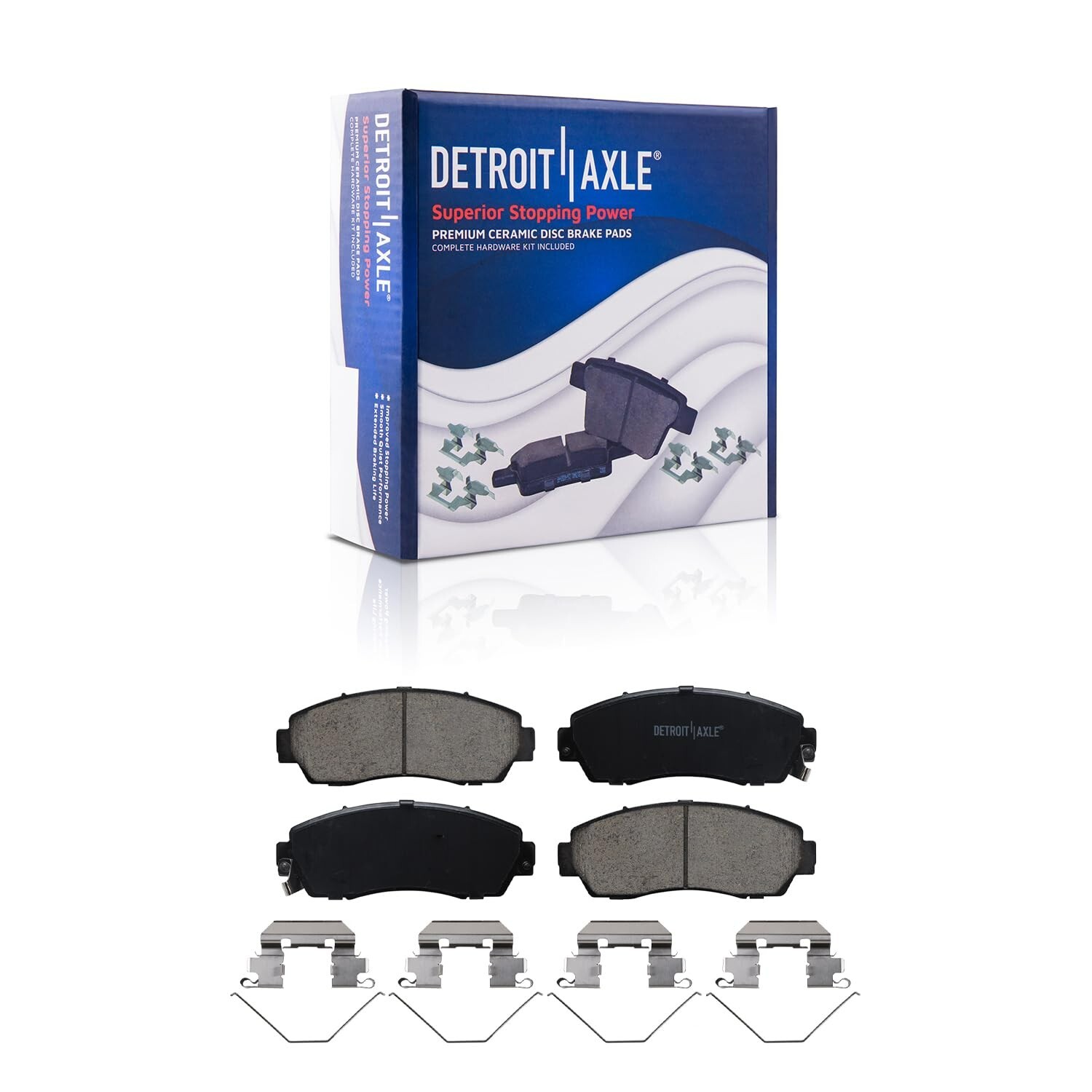 FWD Front and Rear Drilled Rotors Ceramic Brake Pad for 2010 2011 2012 Acura RDX