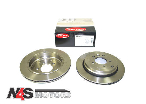 LAND ROVER DISCOVERY 3 & 4 DELPHI REAR BRAKE DISC ASSEMBLY. PART- SDB000636AP