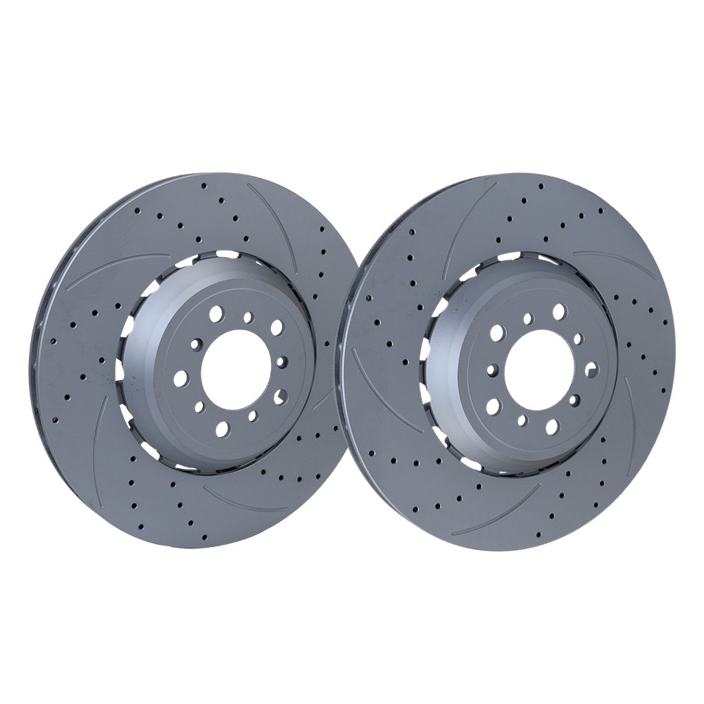 For BMW F80 F87 F82 Pair Set of 2 Front 380mm Brake Disc Rotors US