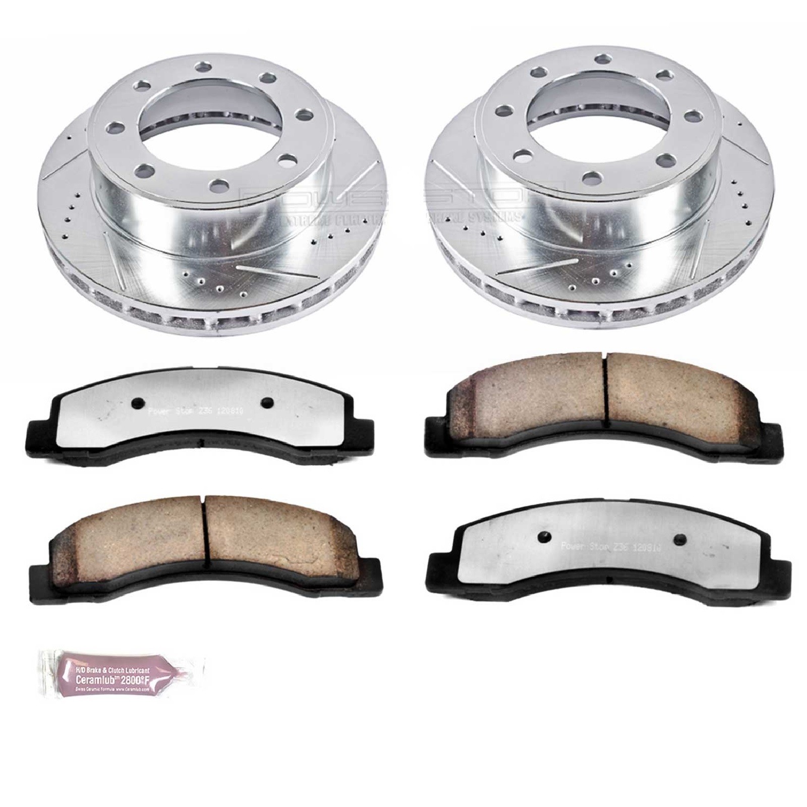 Powerstop K1905-36 Z36 Dust-Free Truck & Tow for 99-05 Excursion / F-250 / F-350