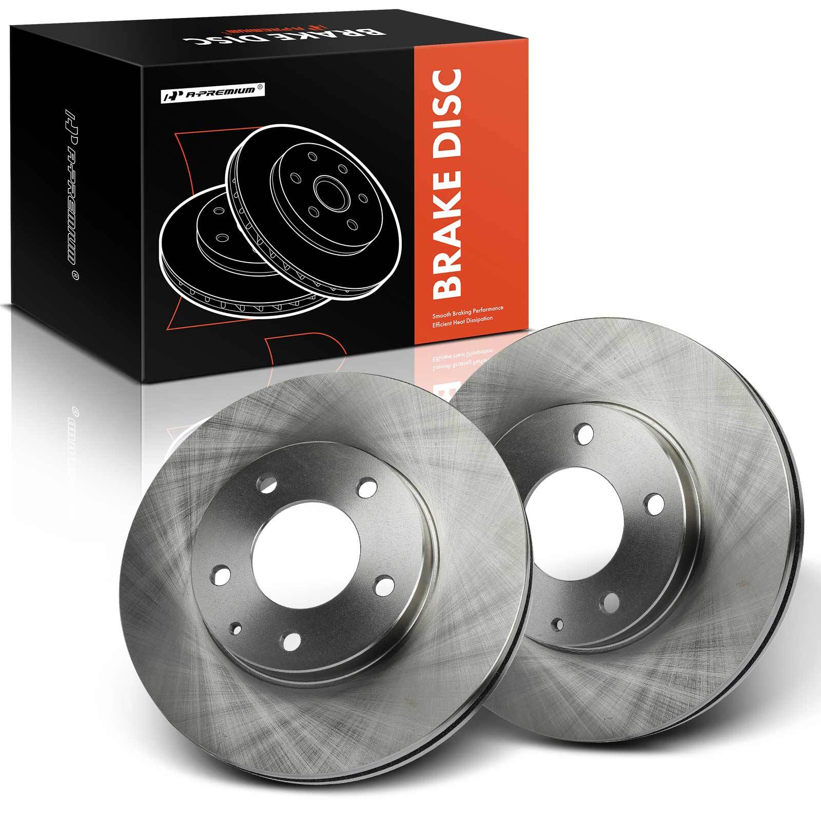 A-Premium 2pcs Front Disc Brake Rotors for Mazda Millenia 1995-2000 Mazda MPV
