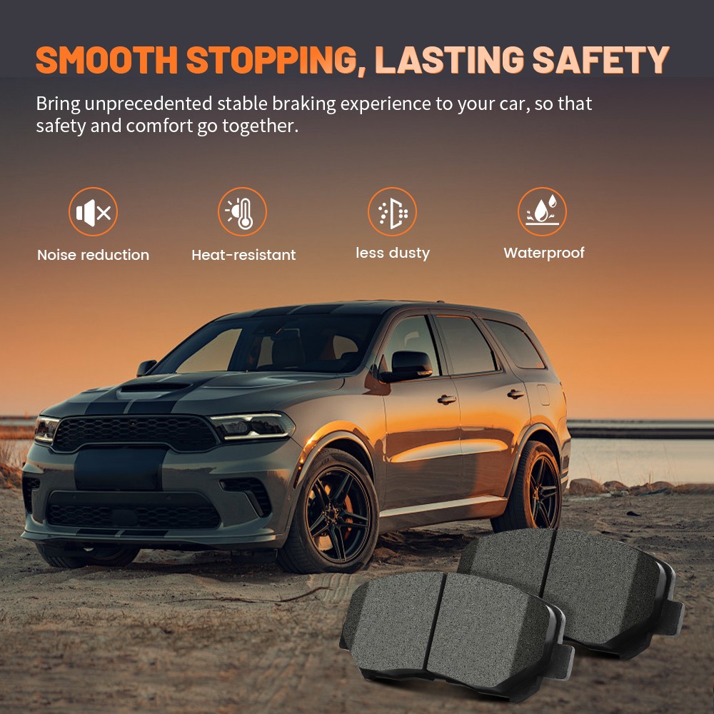Front Drilled & Slotted Disc Rotors Ceramic Brake Pads for INFINITI Q50 Q60 QX50