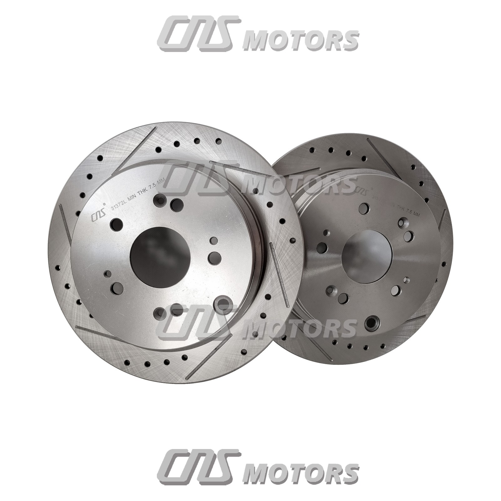 Discos Traseros Perforados para Honda CR-V 2005-2016 Acura RDX 2007-2018 31372