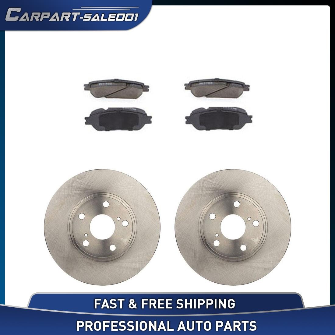 OE Front Disc Rotors Ceramic Brake Pads for Lexus ES300 2003-2003