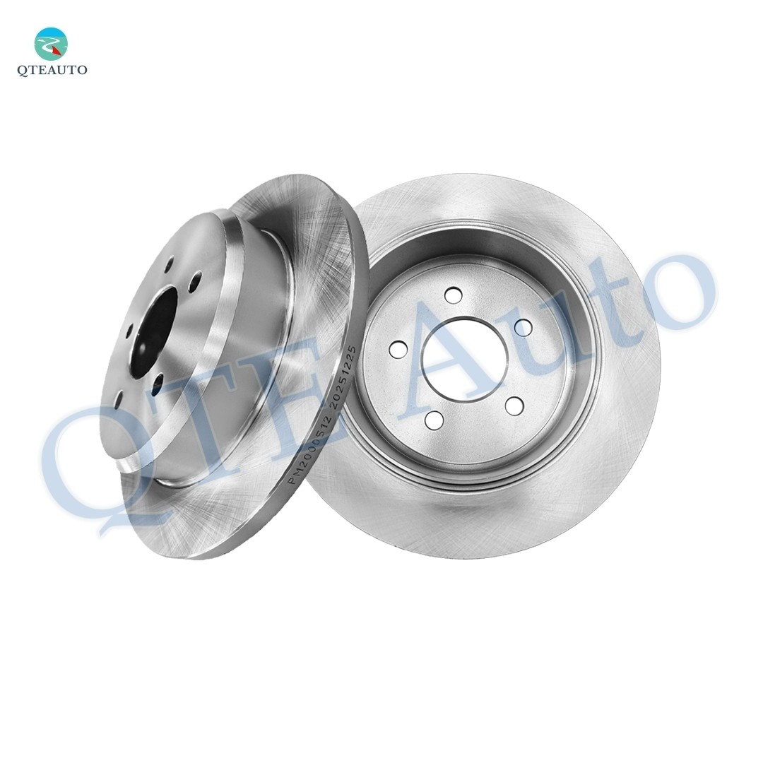 Rear 285mm Brake Disc Rotors For 1996-2002 Ford Crown Victoria