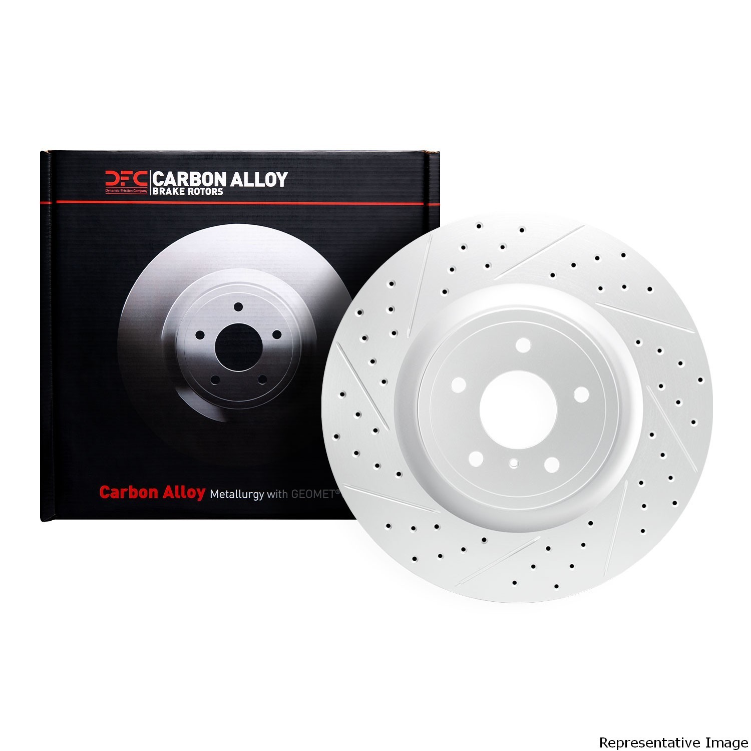 Dynamite Friction Front Passenger Side Disc Brake Rotor for +More (633-76092R)