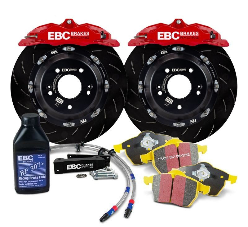 EBC 4 Pistons 355x32mm BBK Big Brake Kit for 04-11 Mazda RX-8 [Red]