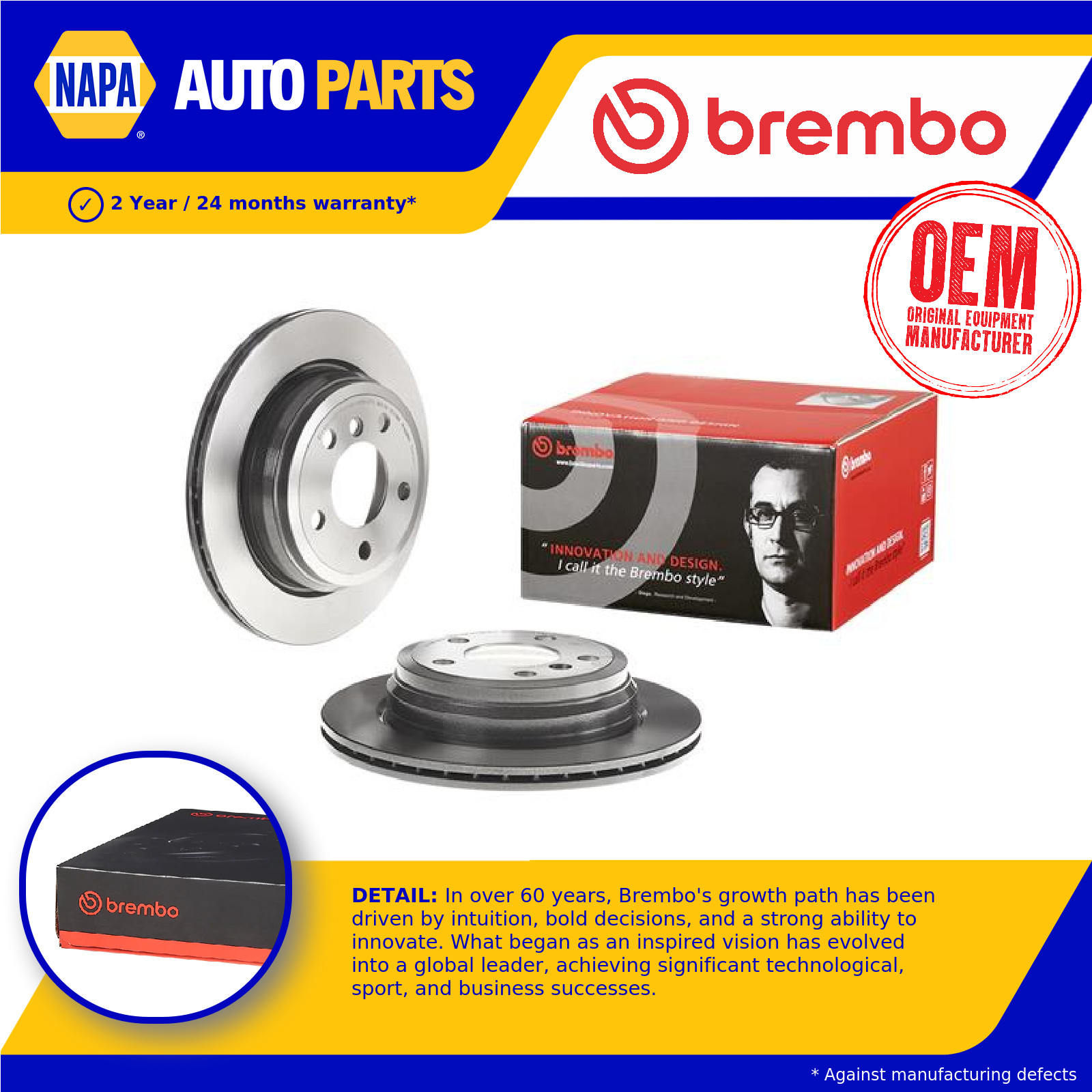 2x Brake Discs Pair Vented Rear 300mm 09.B338.11 Brembo Set 34216792229 Quality