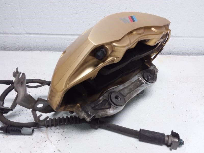 BMW F82 F83 M3 M4 Ceramic Brake and Caliper Set OEM Gold Calipers Ceramic Brakes