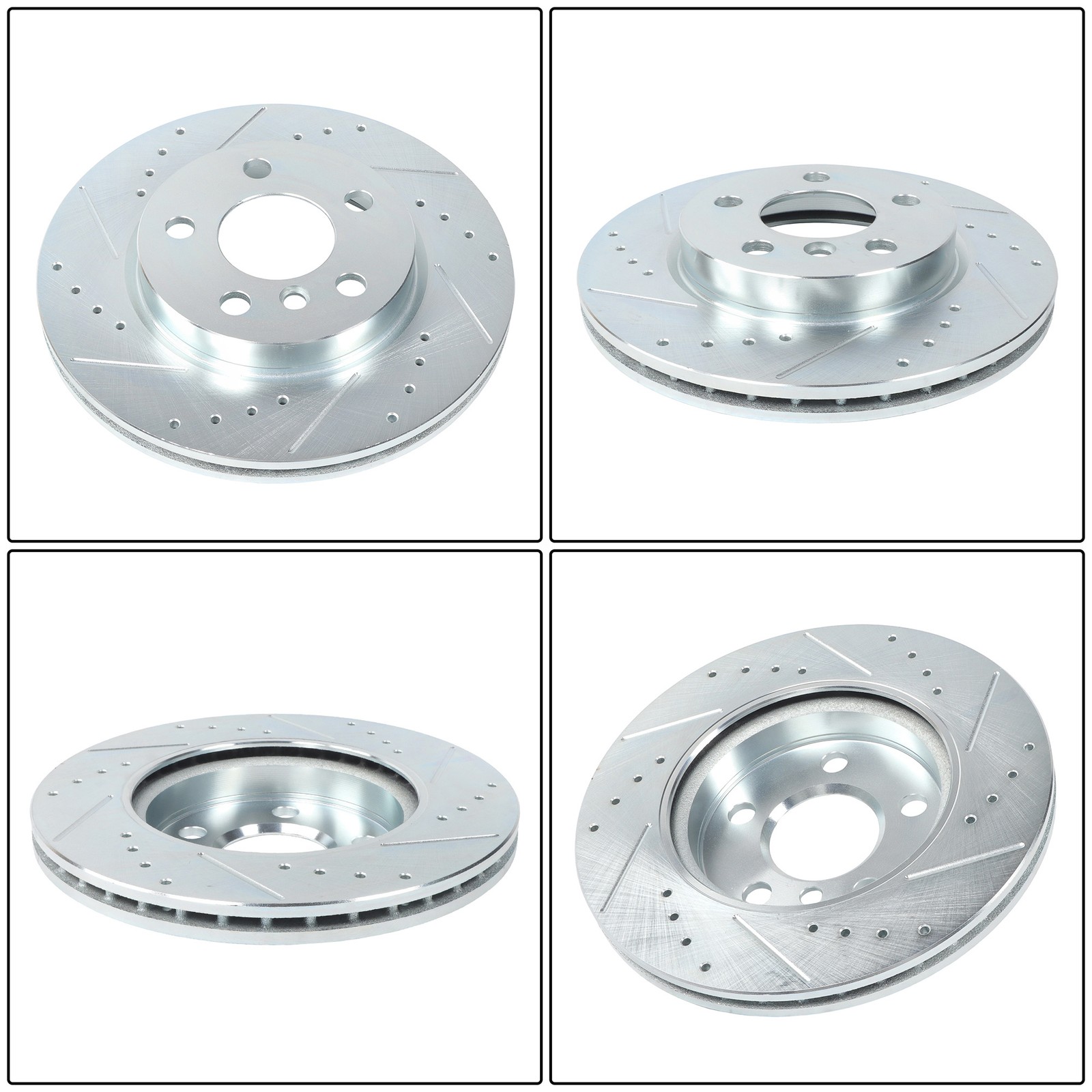 Labwork Drilled Brake Rotor & Brake Pads For Mini Cooper F56/F57 15-16 L3 1.5L