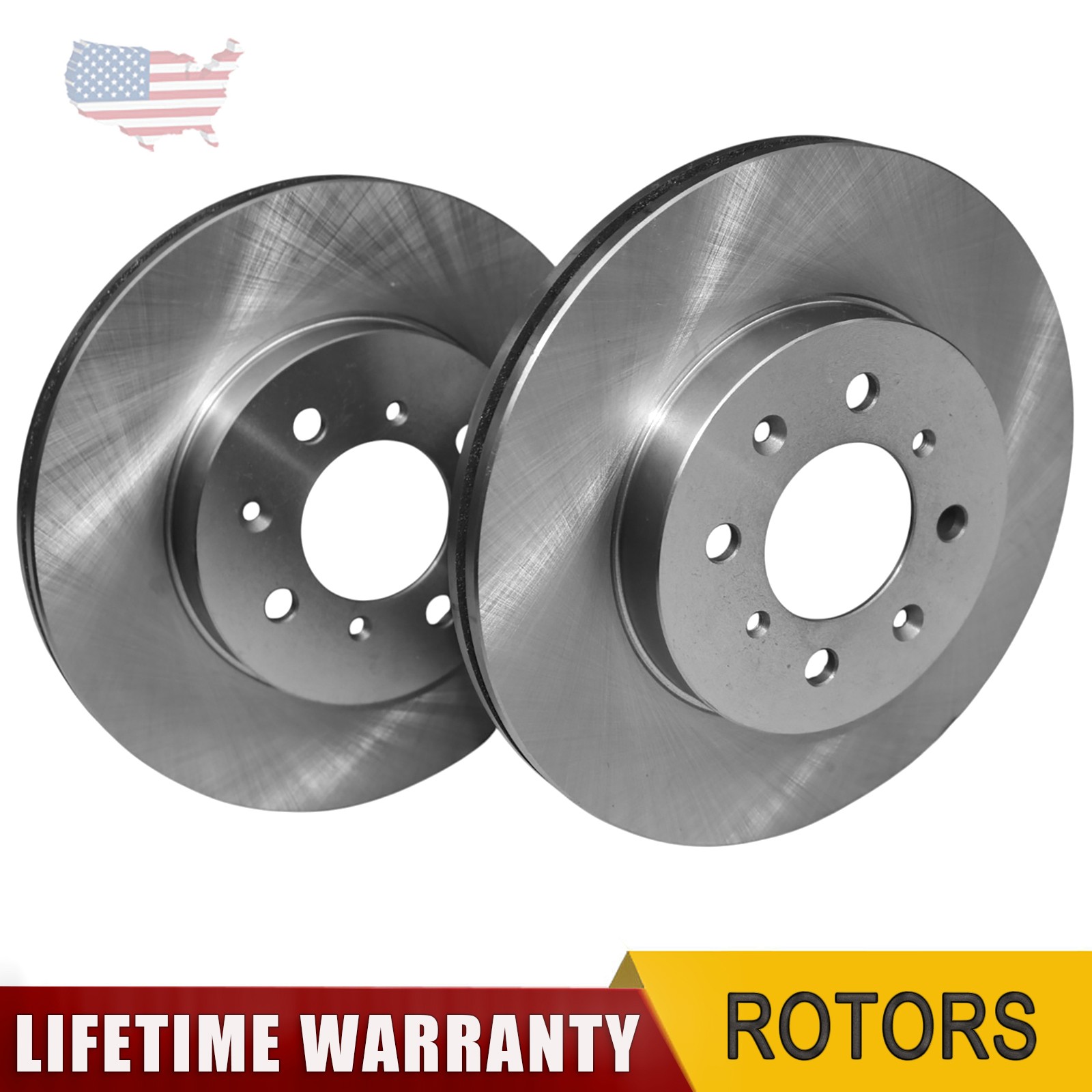 Front Disc Brake Rotor for Honda Civic 90-05 Fit Insight Acura EL 97-05 Integra