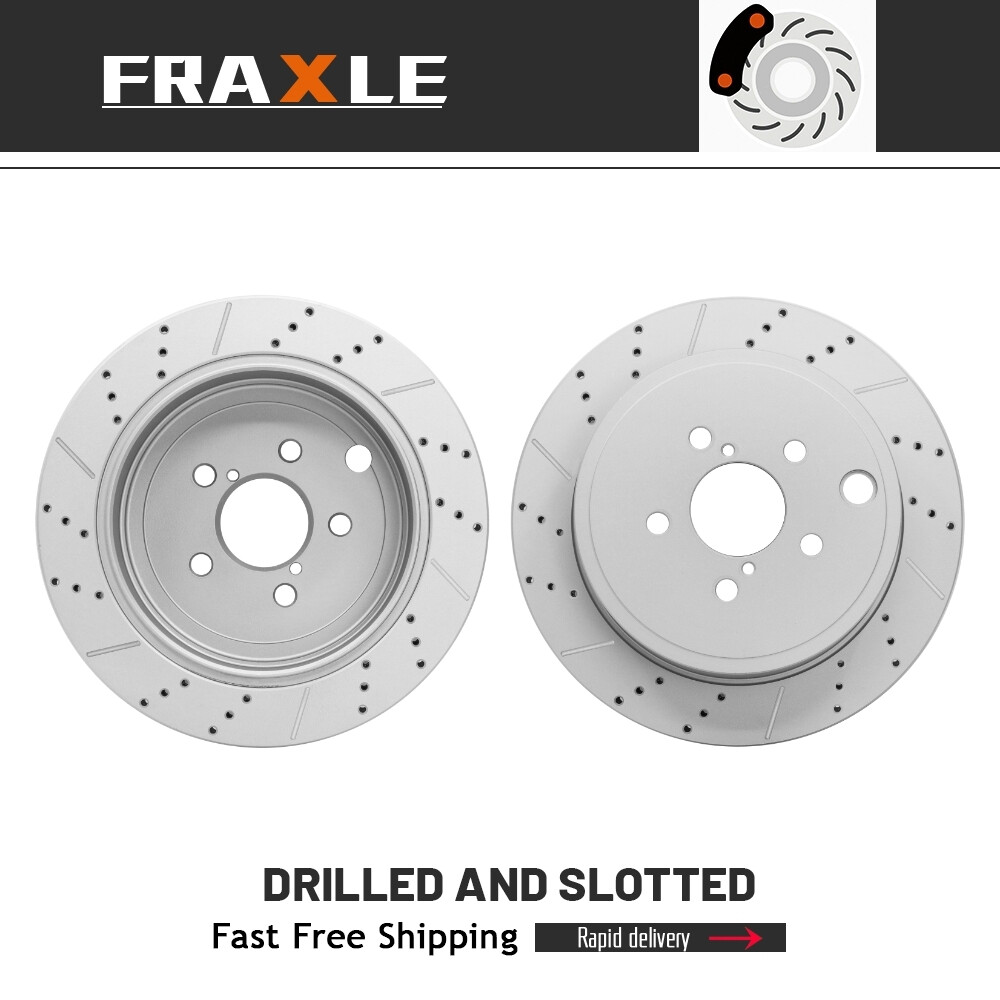 286mm Rear Brake Rotors for Subaru 10-14 Outback 2.5L 08-10 Impreza no WRX STI