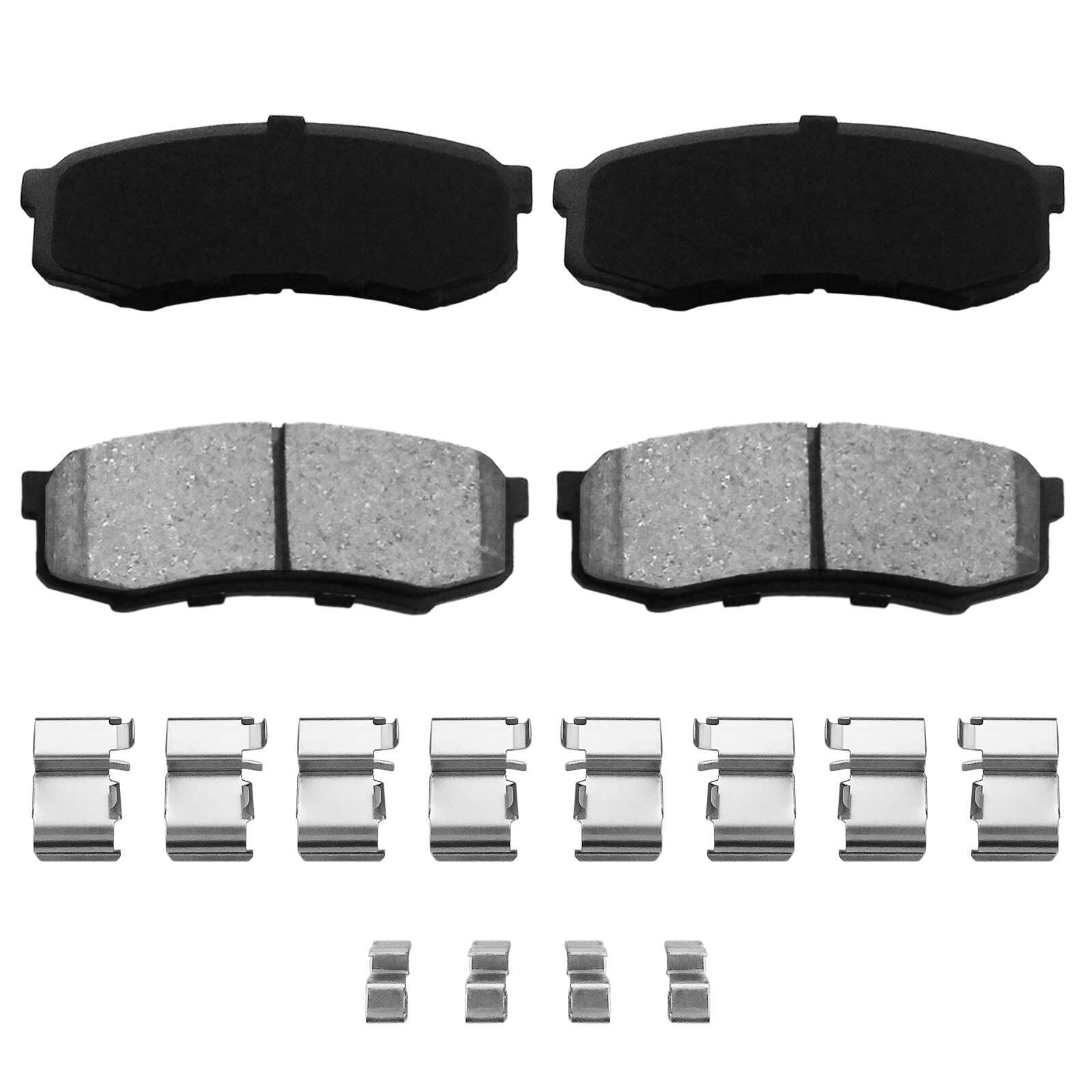 Front Rear Drilled Rotors Ceramic Brake Pads for Toyota Sequoia 4.7L 2001-2007