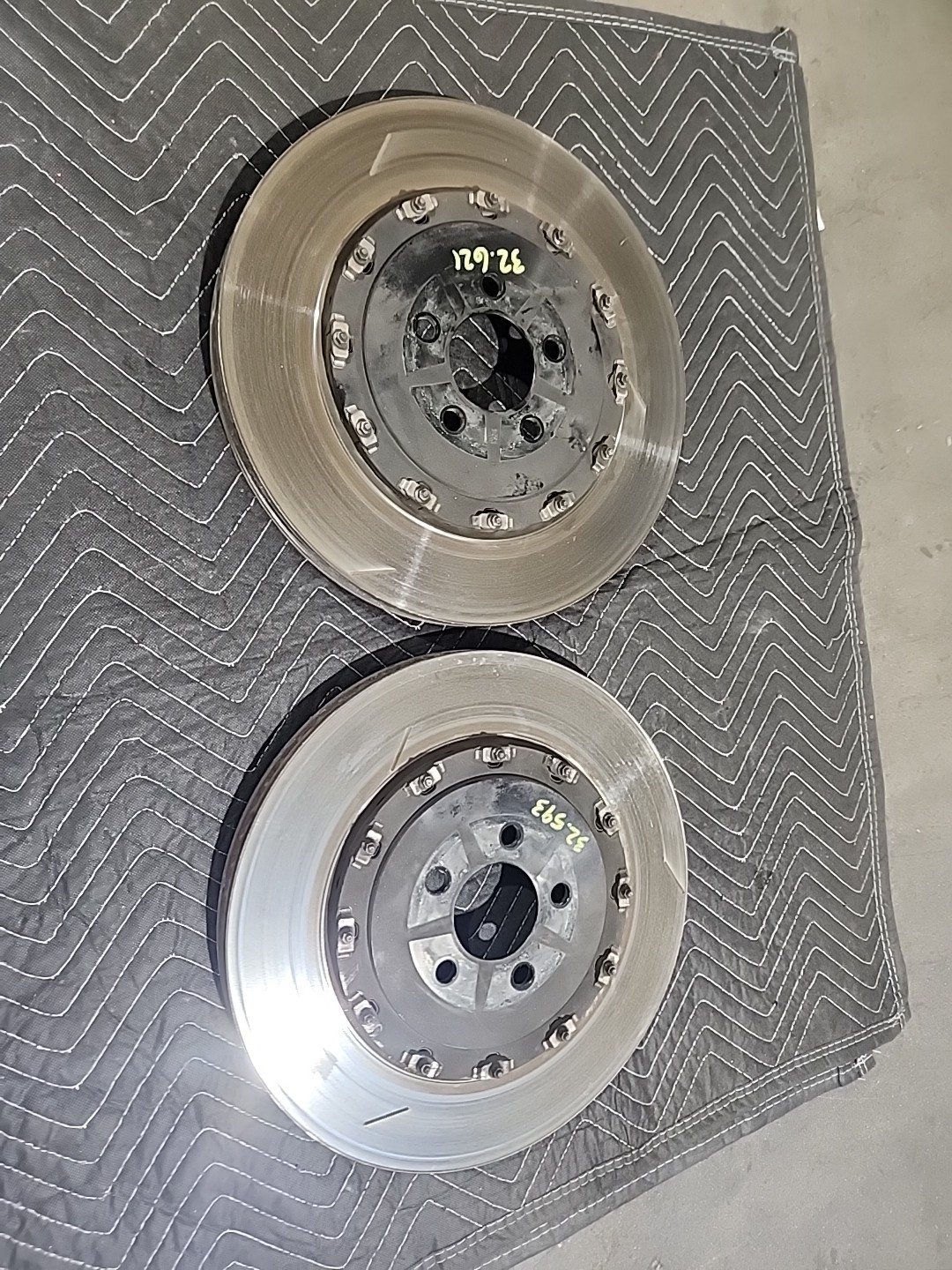 2021-2023 Charger Challenger Scat Pack Hellcat OEM Brembo Front Brake Rotors
