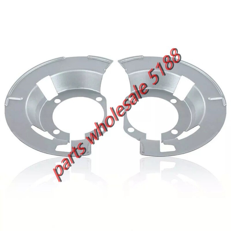 Pair Front Left & Right Side Brake Dust Shield For 2000-2002 Dodge Ram 2500 3500