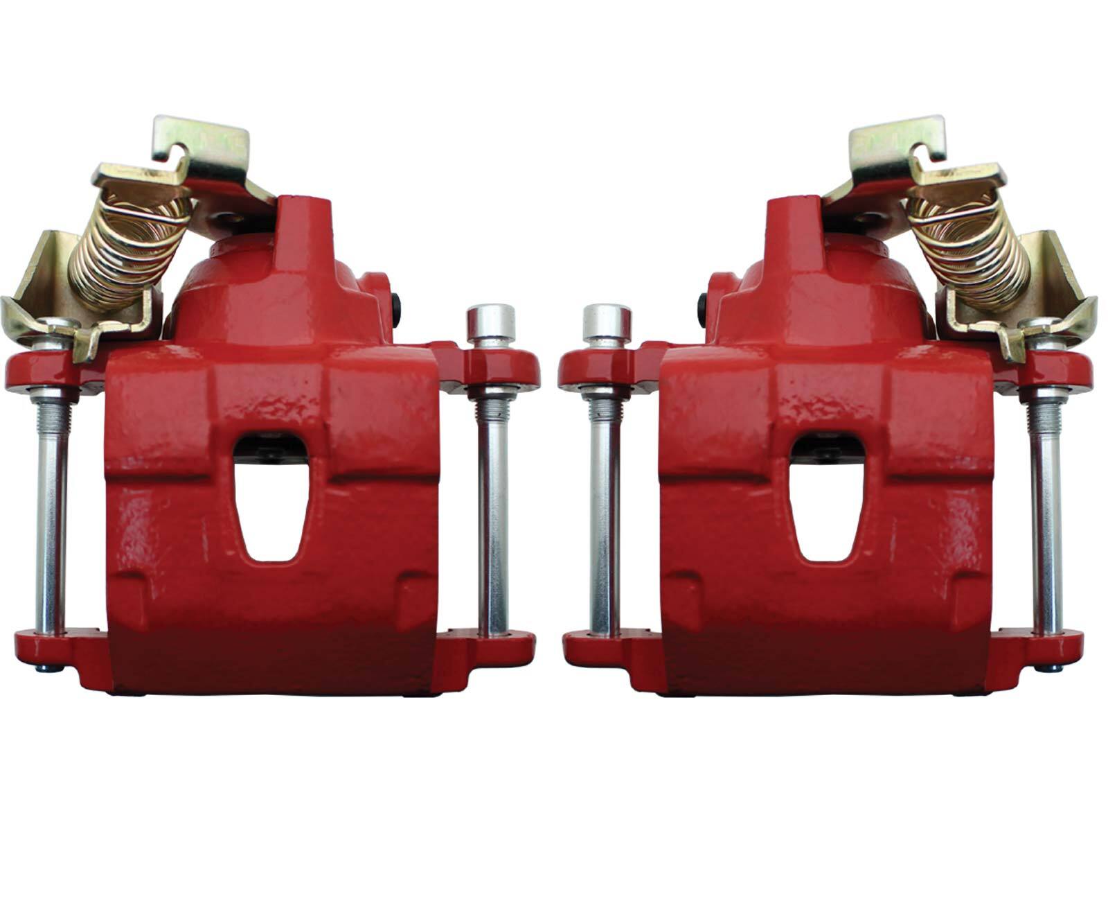 1982-1993 Camaro Front & Rear Brake Package, RED PC Calipers, D/S Rotors