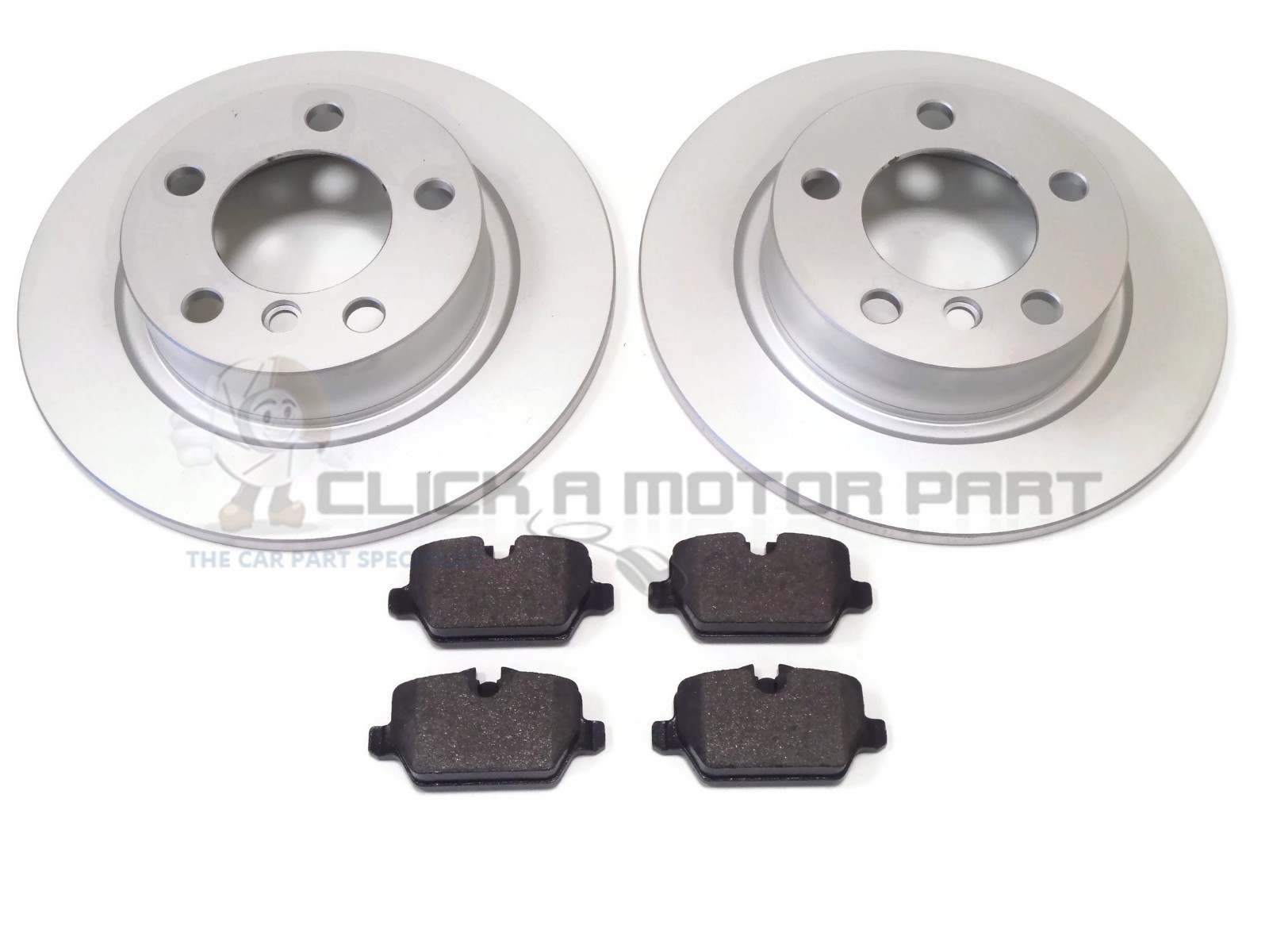 Mini R60 Countryman 1.6 2.0 10-16 Rear 2 Brake Discs And Mintex Pads Set Of 4