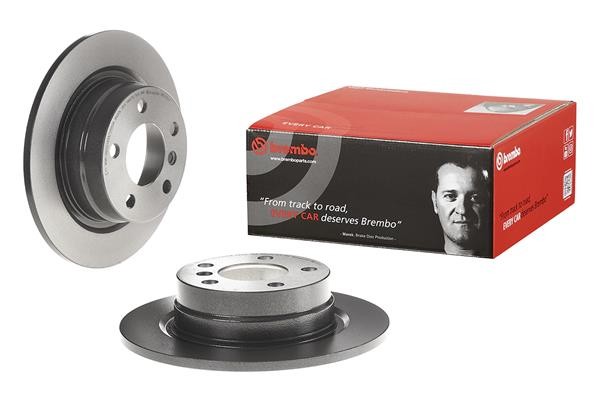 2x Brake Discs Pair Solid fits BMW 116D F20, F21 1.5D Rear 15 to 19 B37D15A Set