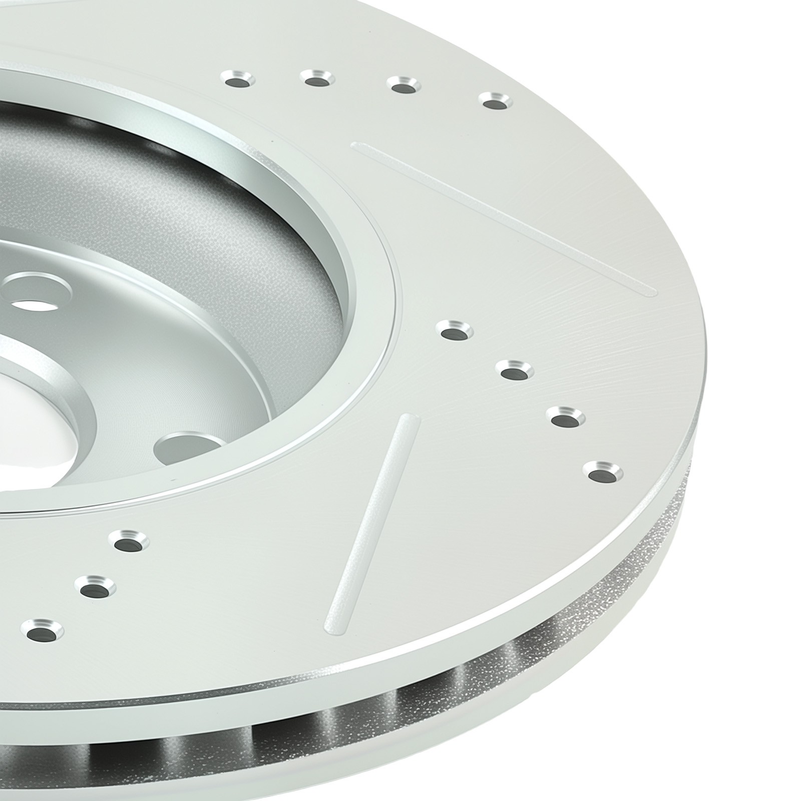 Front Drilled Brake Rotors Set for Chevrolet Cobalt 2005-2006/ HHR 2006-2010