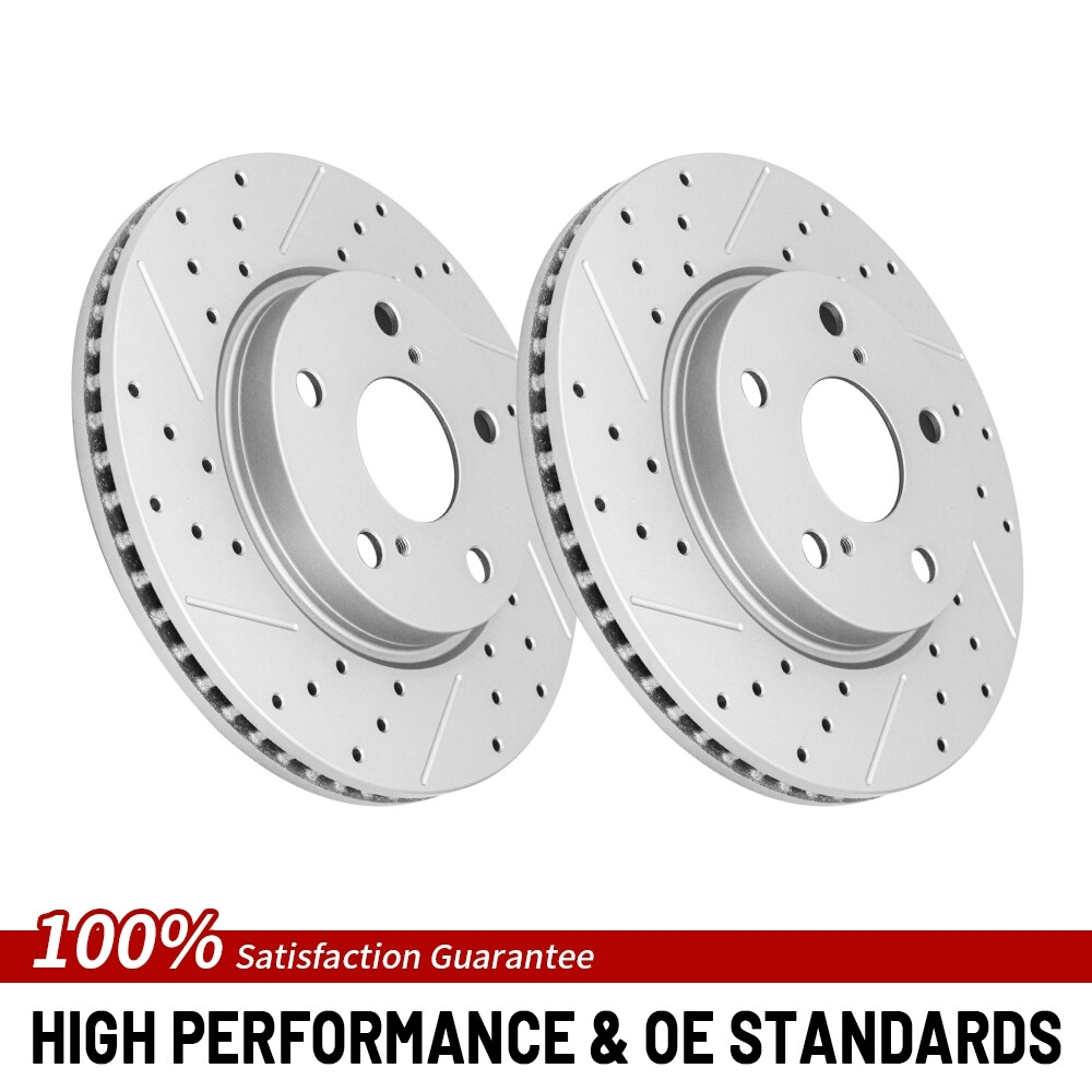 275mm Front Brake Rotors For Toyota Rav4 Prius V Scion Xb Lexus Hs250h 2006-2018