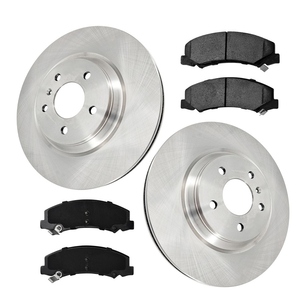 323mm Front Brake Rotors & Ceramic Pads for 06 -11 Cadillac DTS Buick LuCerne V8
