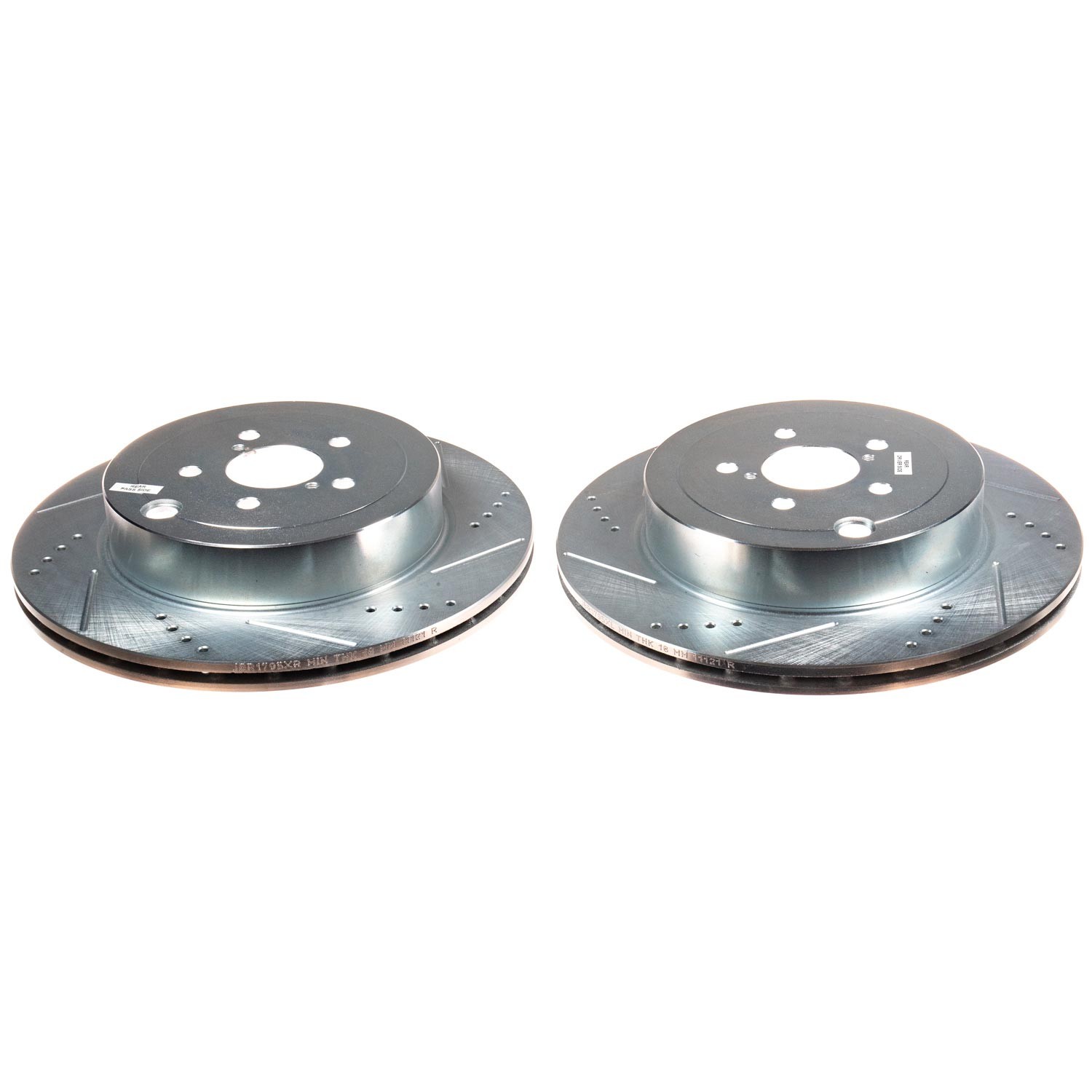 PowerStop Evolution Performance Drilled, Slotted & Plated Brake Rotor Pair