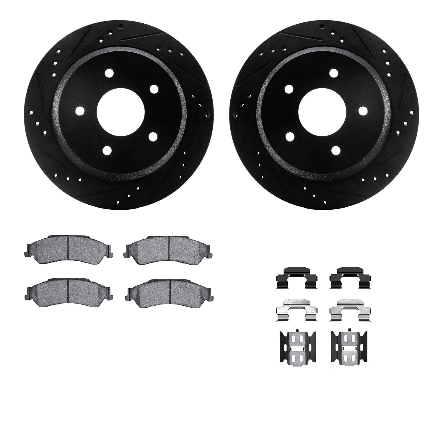 Dynamite Friction Disc Brake Kit for Blazer, S10, Sonoma, Jimmy 8212-48003