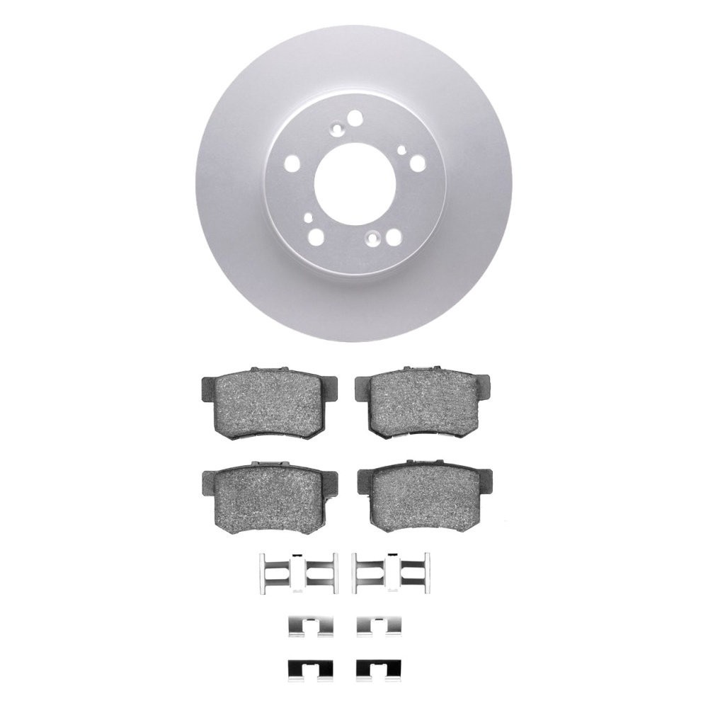 For Acura TL 1996-1998 DFC 2-Pc GEOSPEC Plain Disc Brake Rotor Kit