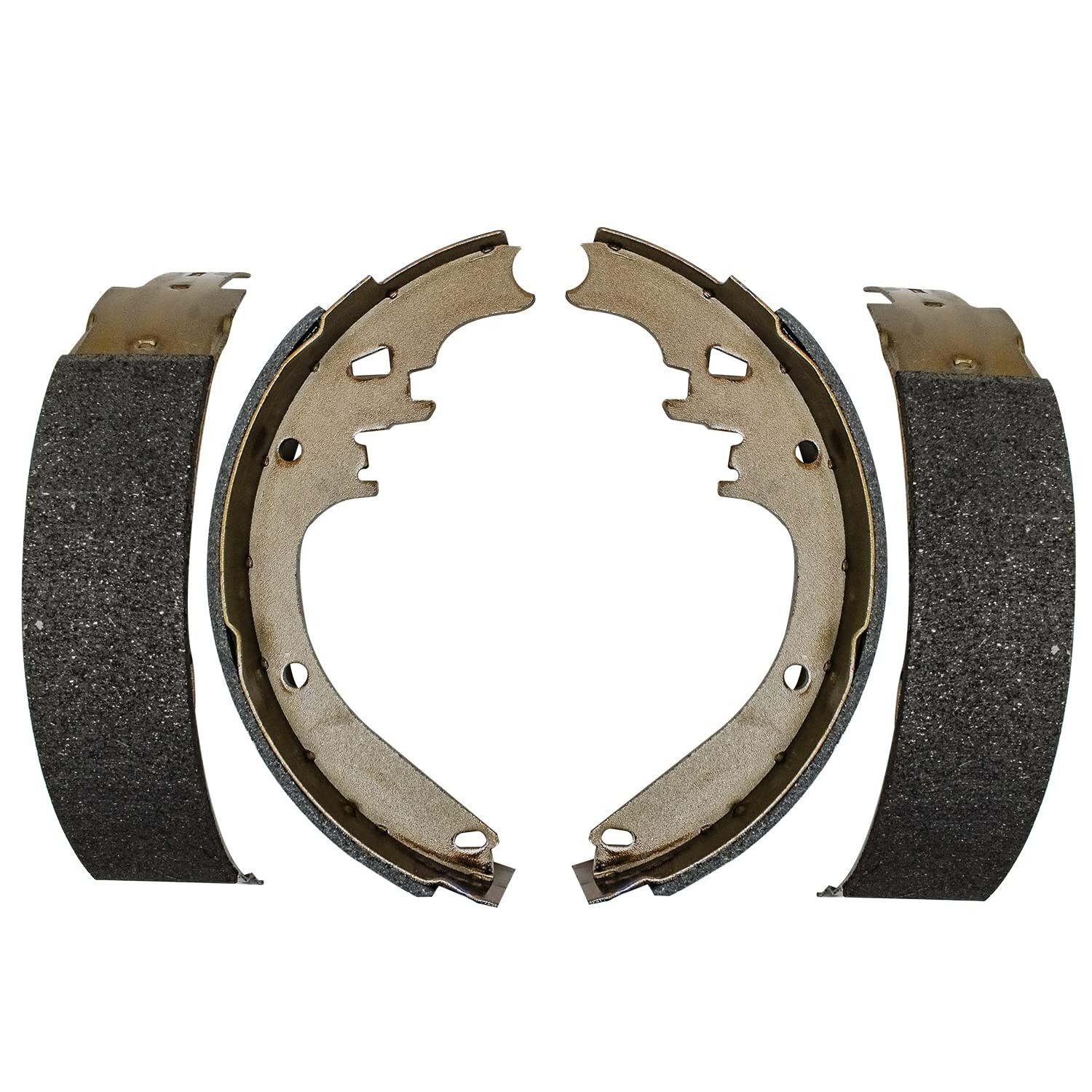 4WD Front Rotors Brake Pads Rear Drums Shoes Kit for 1994 – 1999 Dodge Ram 1500