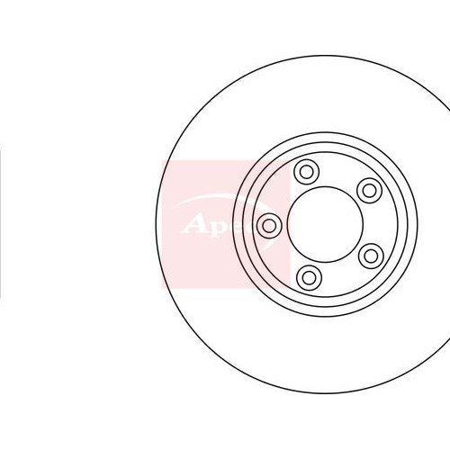 APEC Brake Disc DSK2451