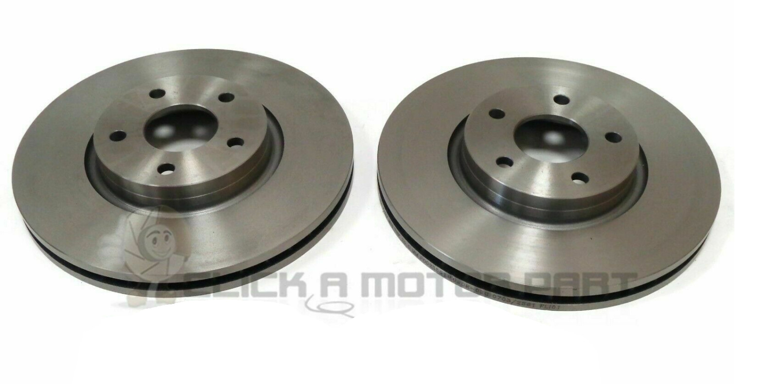 FORD MONDEO MK4 MOST MODELS FRONT 2 BRAKE DISCS (13.5MM BOLT HOLE CHECK SIZE)
