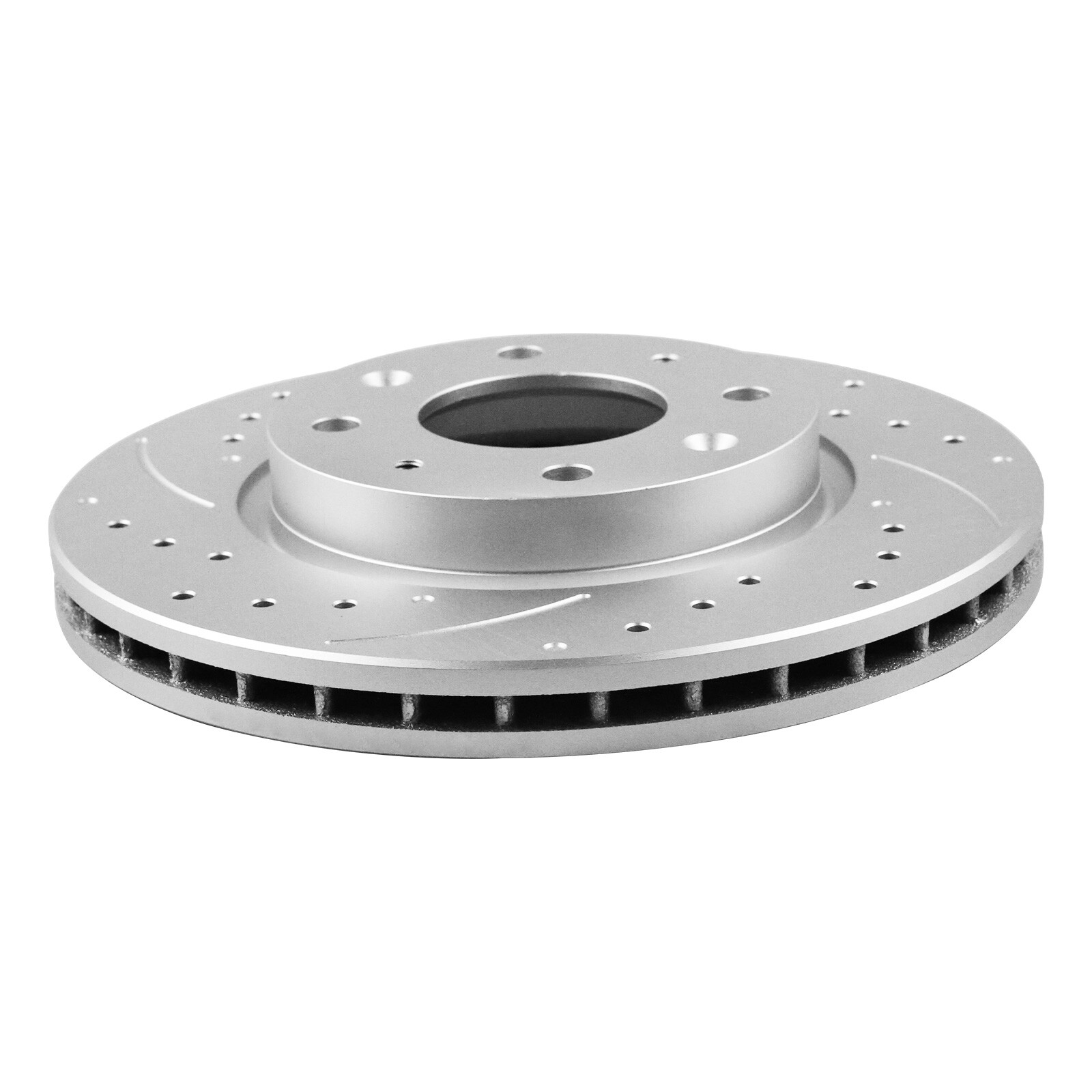 330mm Front Drilled Rotor & Ceramic Brake Pad for Dodge Grand Caravan 2012-2020
