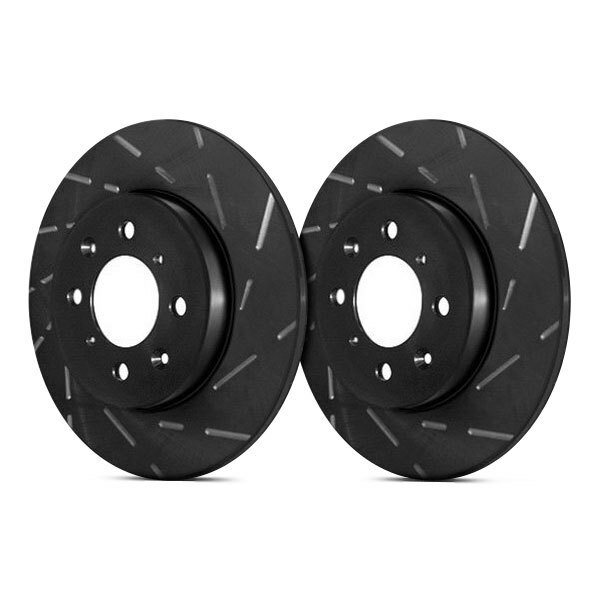 EBC USR BlackDash Series Sport Slotted Brake Rotors for 04-05 Honda Civic