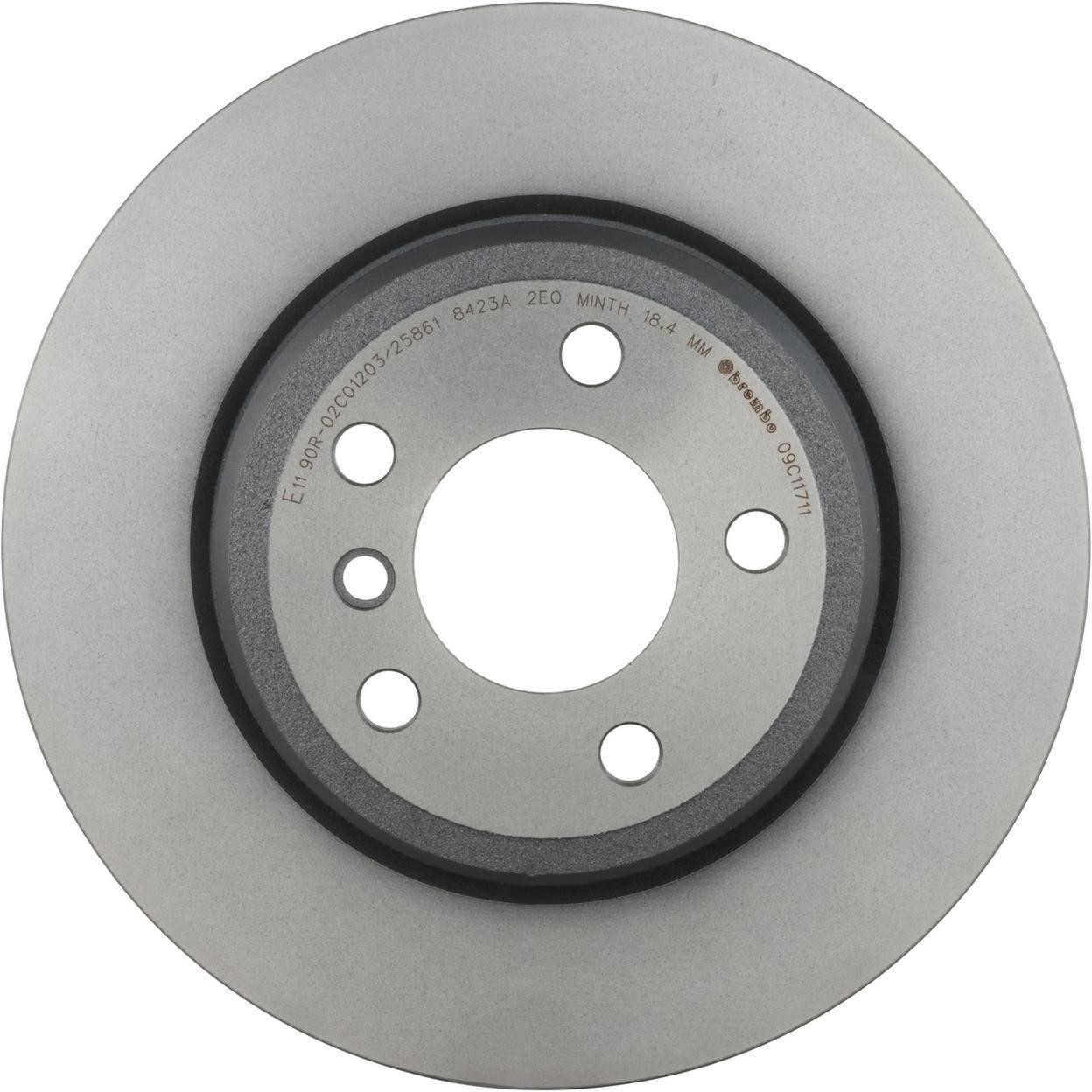 Brembo Rear Disc Brake Rotor for 2014-2016 BMW 435i xDrive