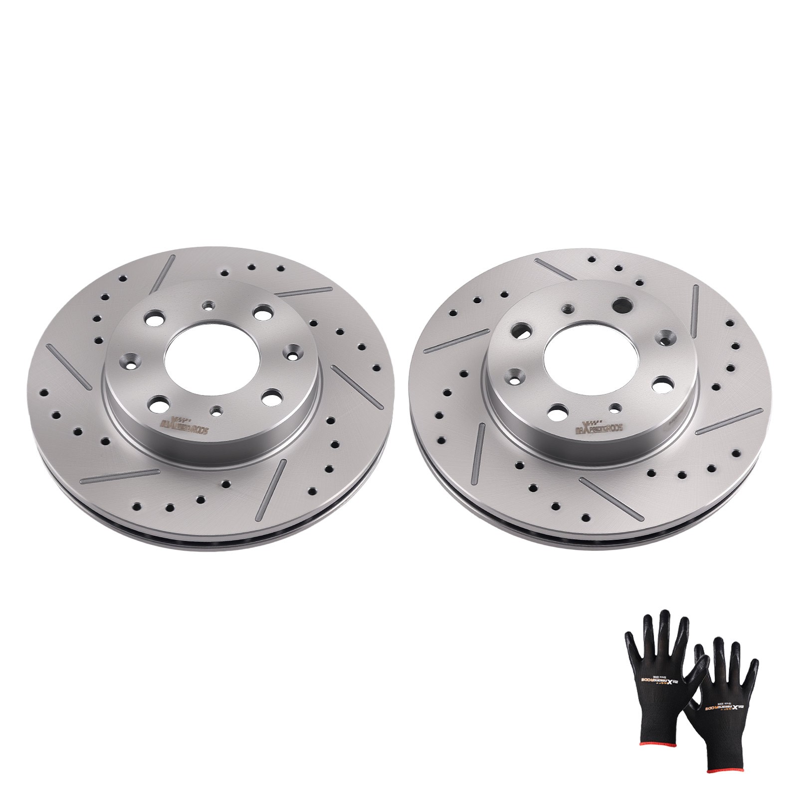 Front Left&Right Side Brake Rotors for Honda Civic 1990-2000/Civic Del Sol 93-97