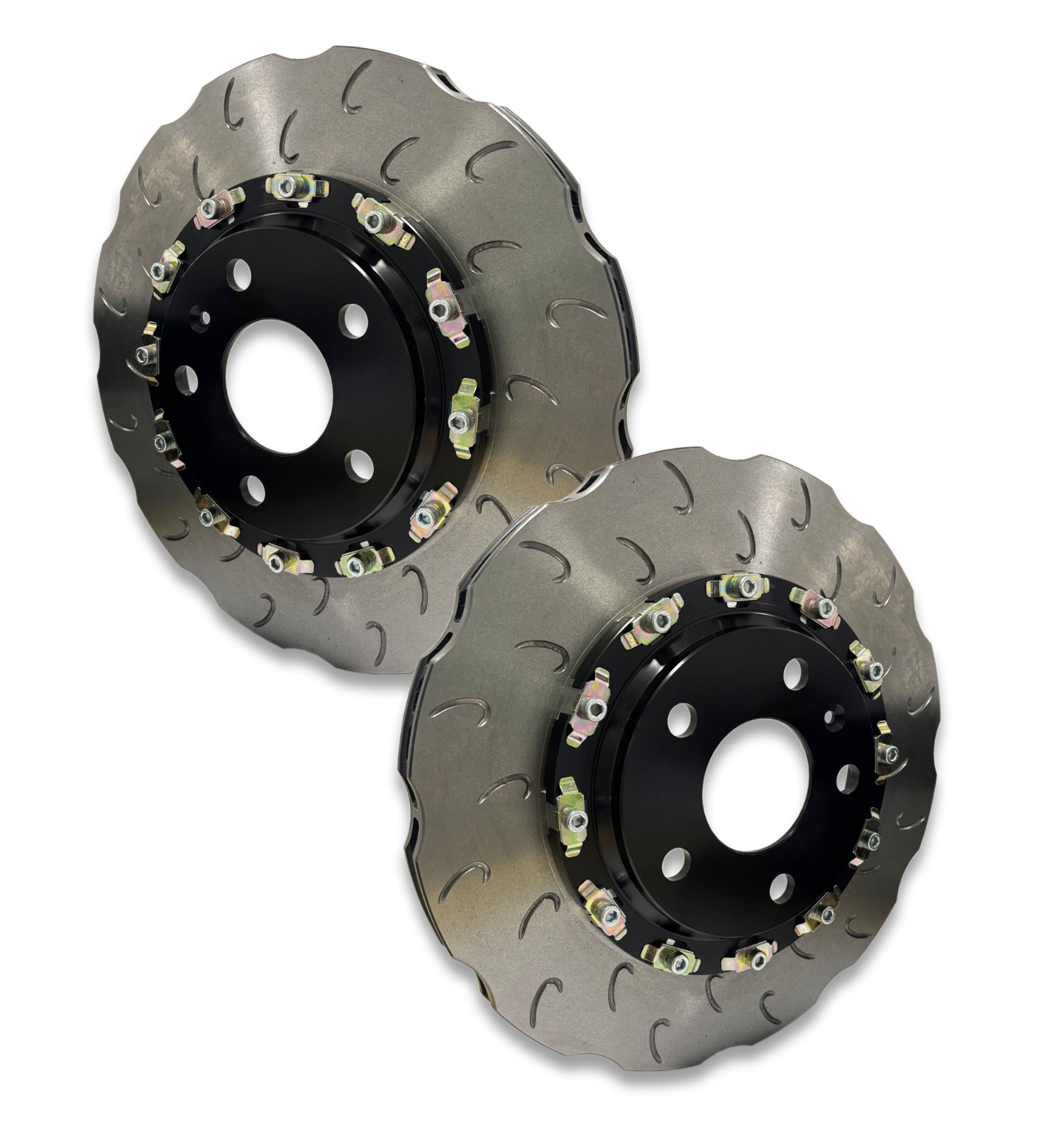 FITS AUDI RS3 [8P] REAR 2-PIECE VENTED FLOATING BRAKE DISCS – 310MM X 22MM