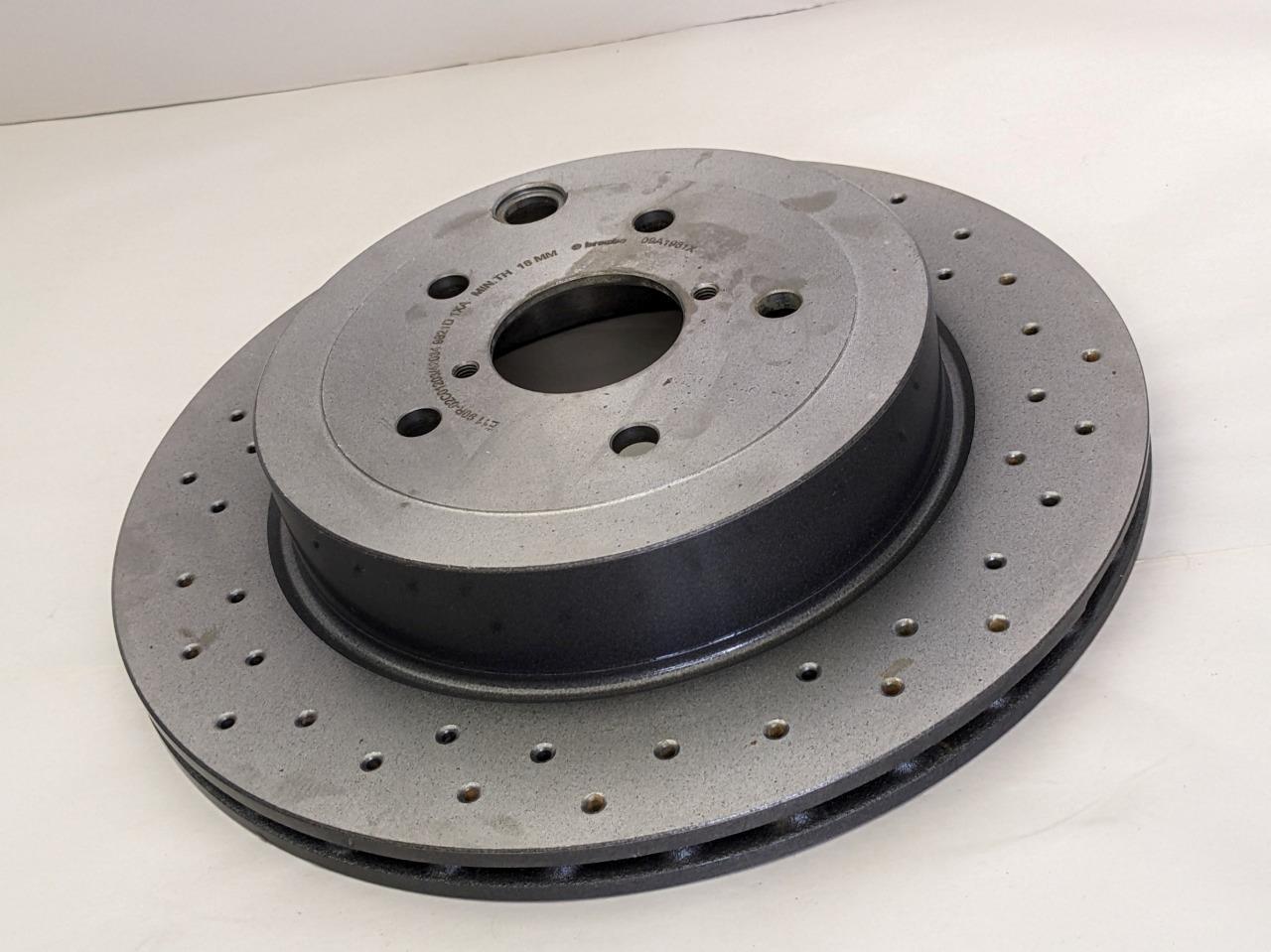 OEM Brembo 2008-2017 Subaru Rear Left Right Brake Disc Rotor 18mm 09A1981X