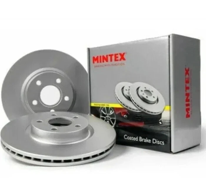 Mintex 5 Stud Rear Coated Solid Brake Discs Pair – MDC1731C