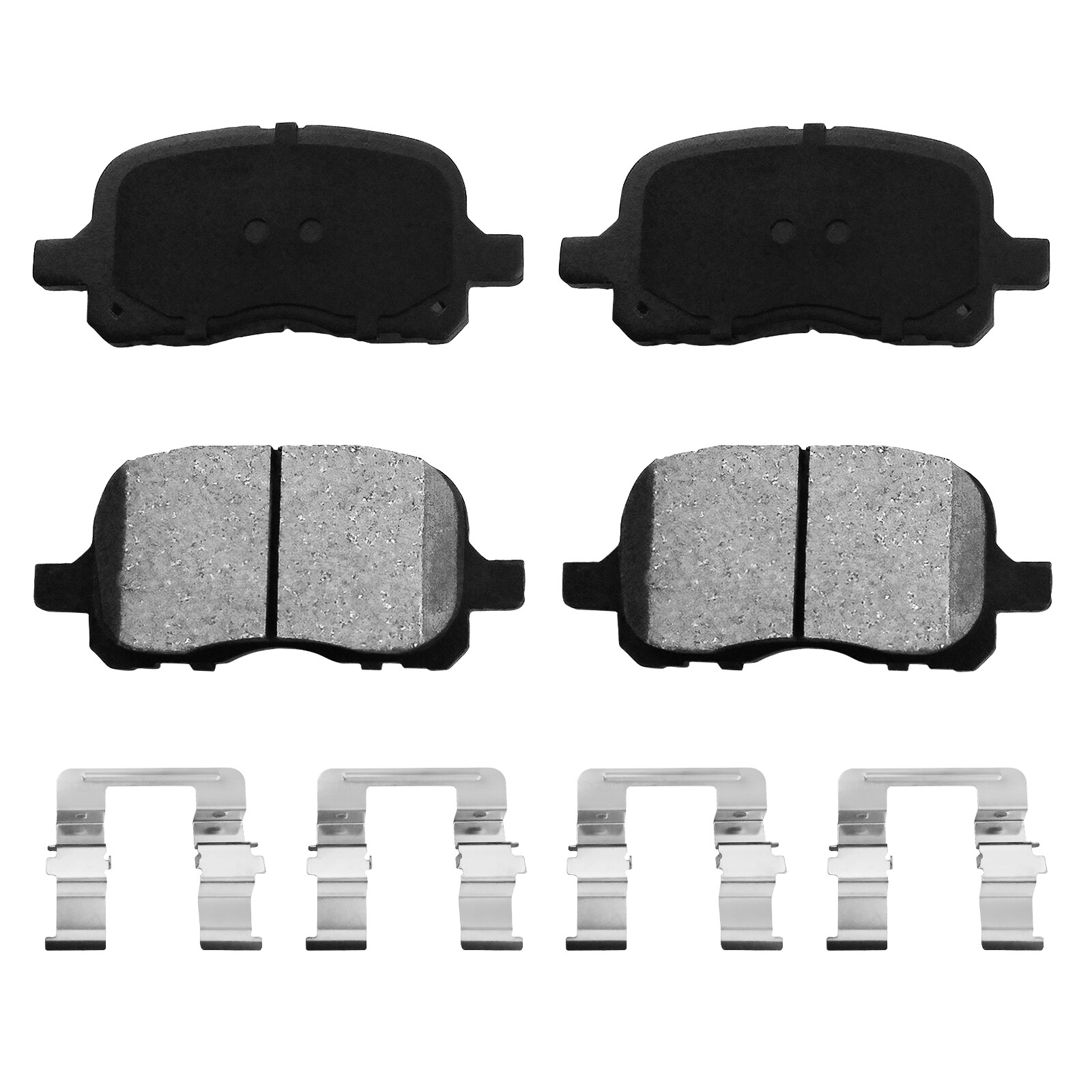Front Disc Rotors Ceramic Brake Pads for 1998 – 2002 Chevy Prizm Toyota Corolla